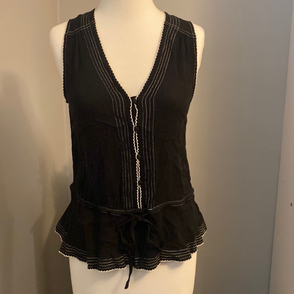 Cute Paige Button Down Top Size XS